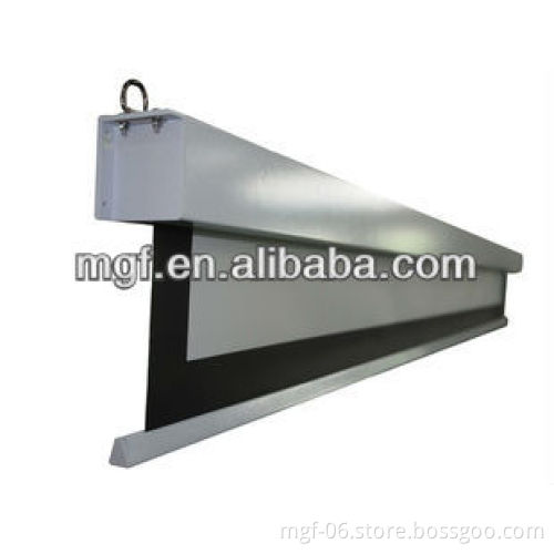 1.5*2.0m motorized projector screen with remote control/Automatic pull-down electric screen/motorised screen